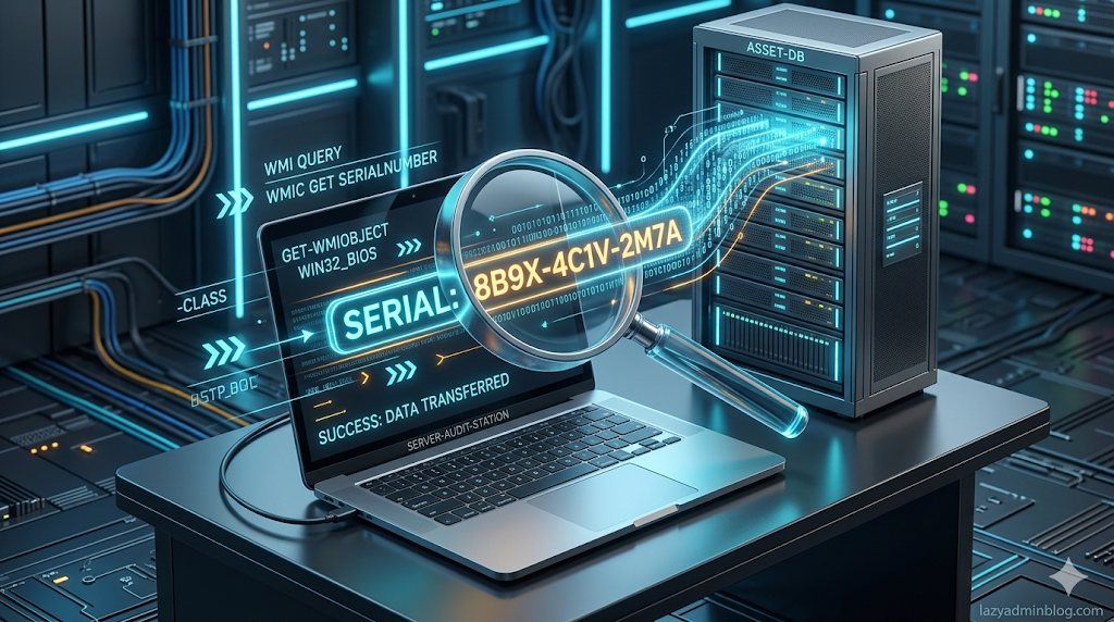 How to Get Hardware Serial Numbers Remotely (WMIC & PowerShell)