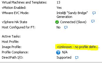 How to fix corrupt image profile issues on an ESXi host?