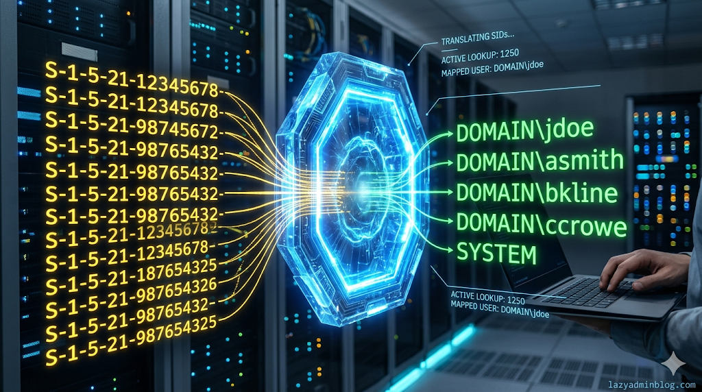 PowerShell Script: Quickly Convert SIDs to Usernames